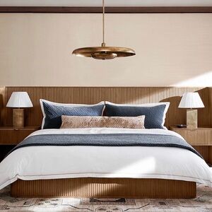 NWOT CB2 Montera Teal Velvet Shams